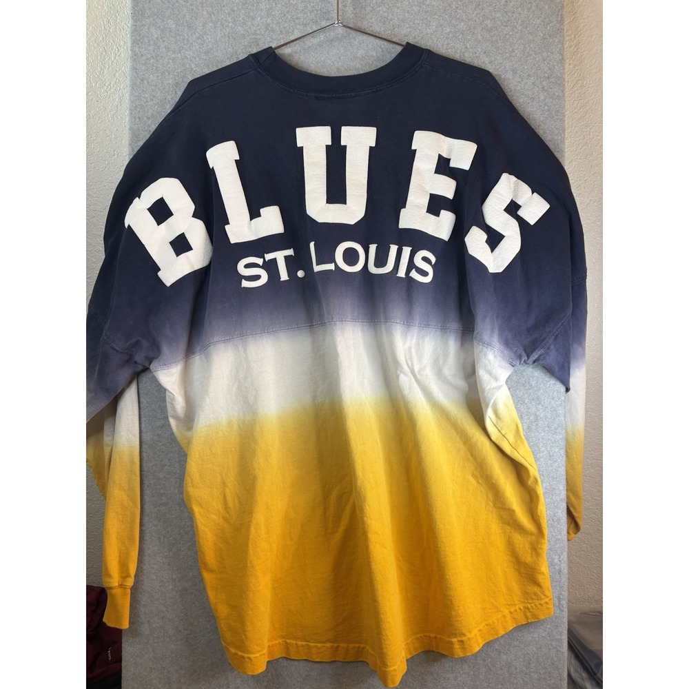 Fanatics St. Louis BluesSpirit Jersey Size XXLOmbre Long Sleeve